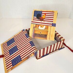 Tri-Coastal Design Patriotic Note Card Set of 20